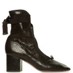 Styled & Disturbed Valentino Lace up Ankle Boots Black