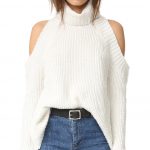 Styled & Disturbed Cold Shoulder Sweater