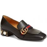 Styled & Disturbed Gucci Peyton Embellished Heel Loafer