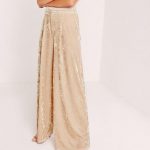 Styled & Disturbed Creatures of Comfort Missguided velvet wide leg trousers