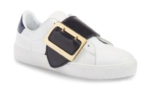 Styled & Disturbed Burberry Westford Buckle Strap Sneaker