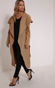 Styled & Disturbed Pretty Little Things Veronica Camel Oversized Coat
